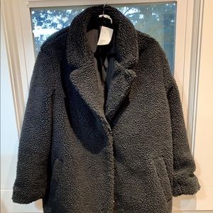 Black Teddy Coat